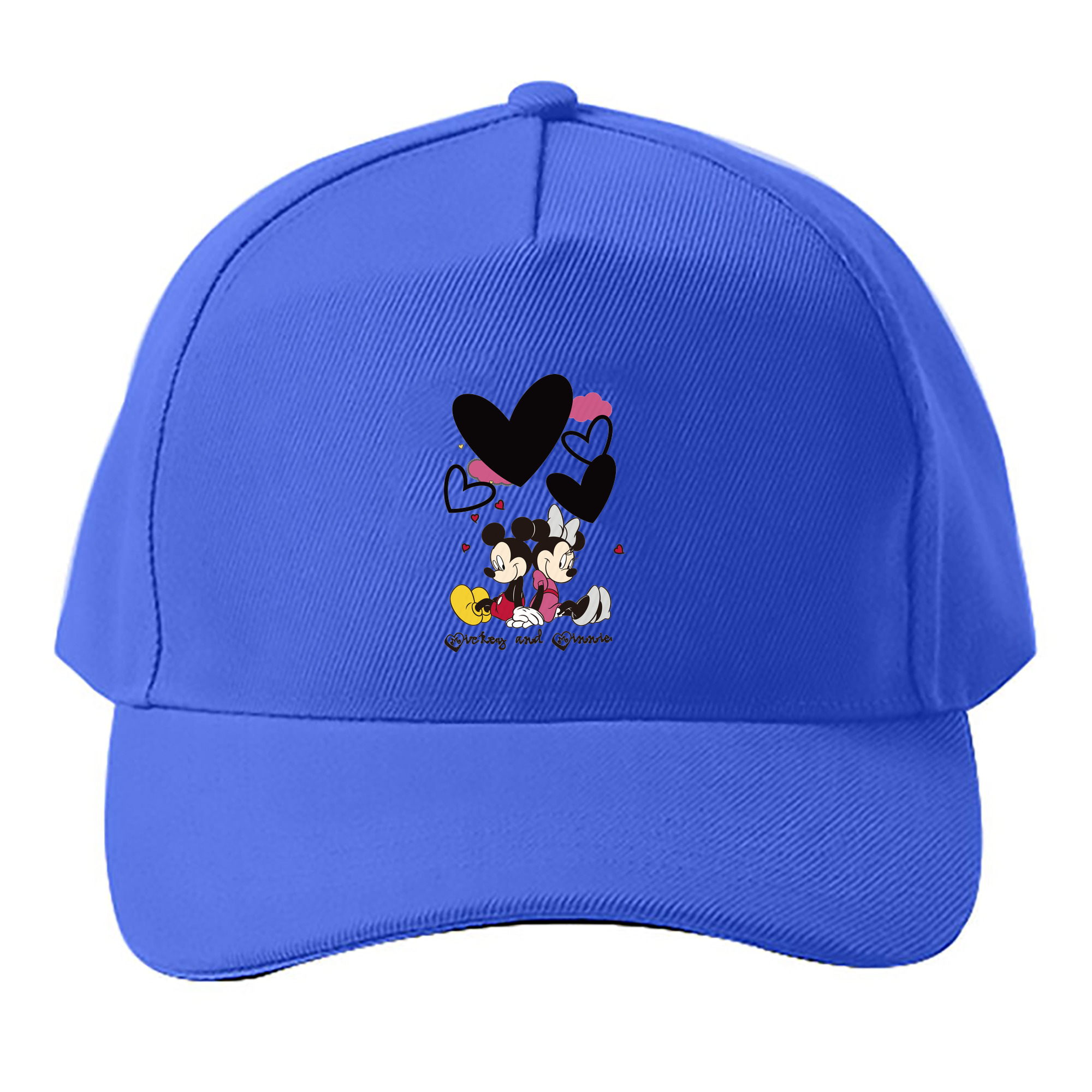 （画像用） ミッキーマウス Mickey Mouse ベースボールキャップ 綿100％ 男女兼用 帽子 スポーツ